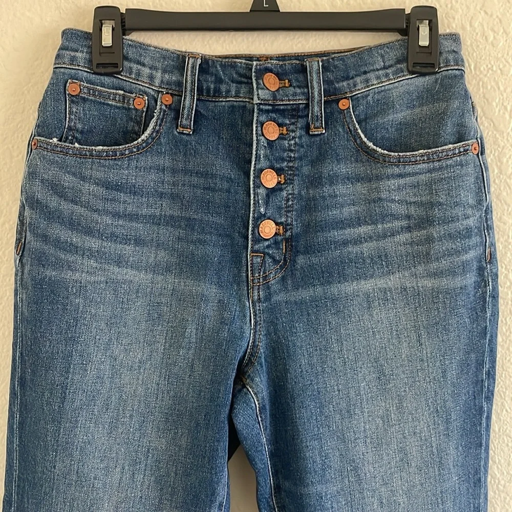 Madewell The Perfect Vintage Jean: Comfort Stretch Edition Glenmoor Wash size 27 - Picture 4 of 7